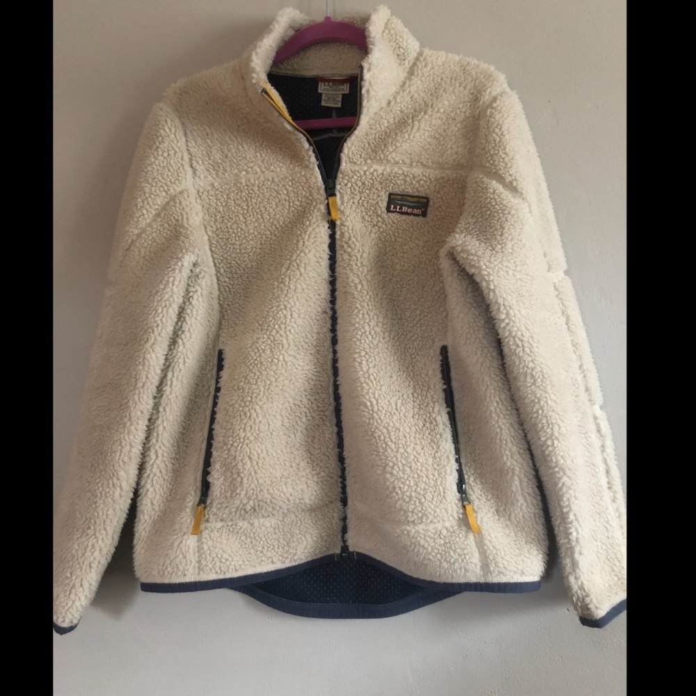 L.L. Bean Pile Fleece Jacket (size M)